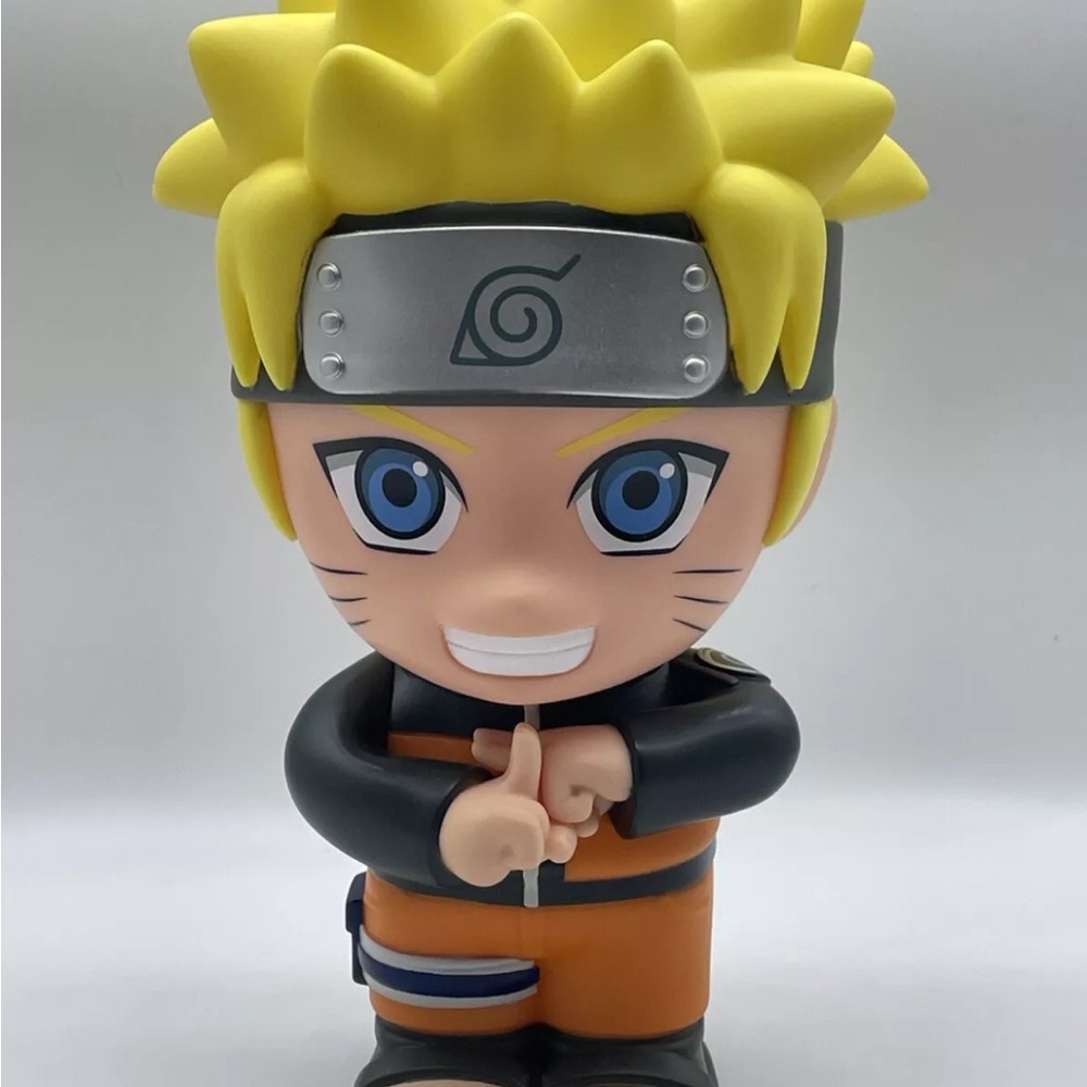 Naruto Piggy Bank - Yellow and Orange